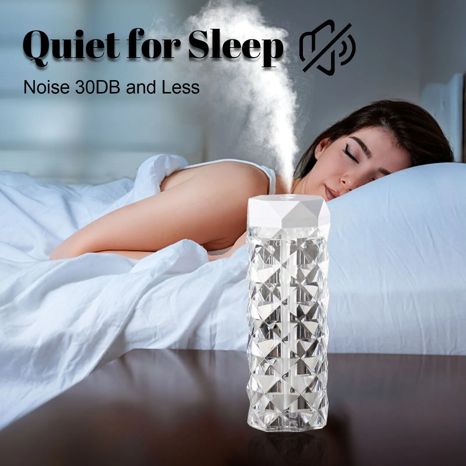 Air Humidifier Color Night Light