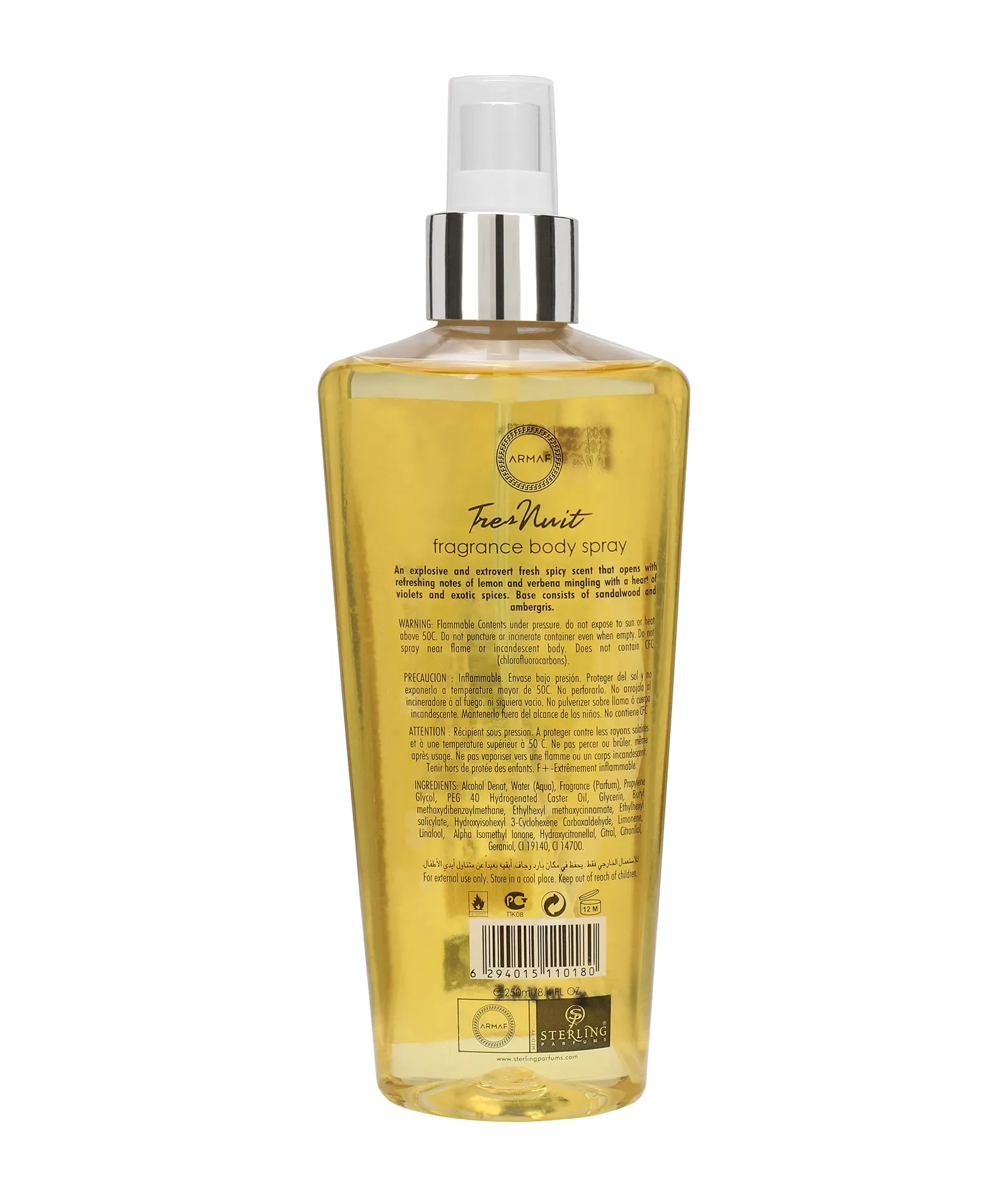Armaf Tres Nuit Men Mist 250ML