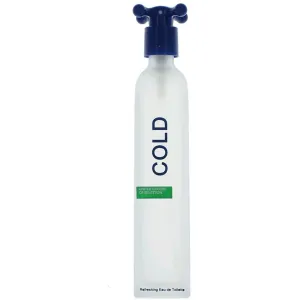 Benetton Unisex Eau De Toilette Spray - Cold Exquisite Fruity Fragrance, 3.4 oz