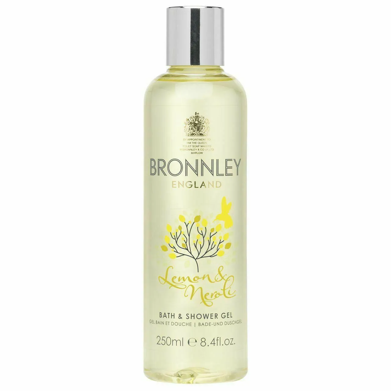 Bronnley Lemon & Neroli Bath & Shower Gel 250ml