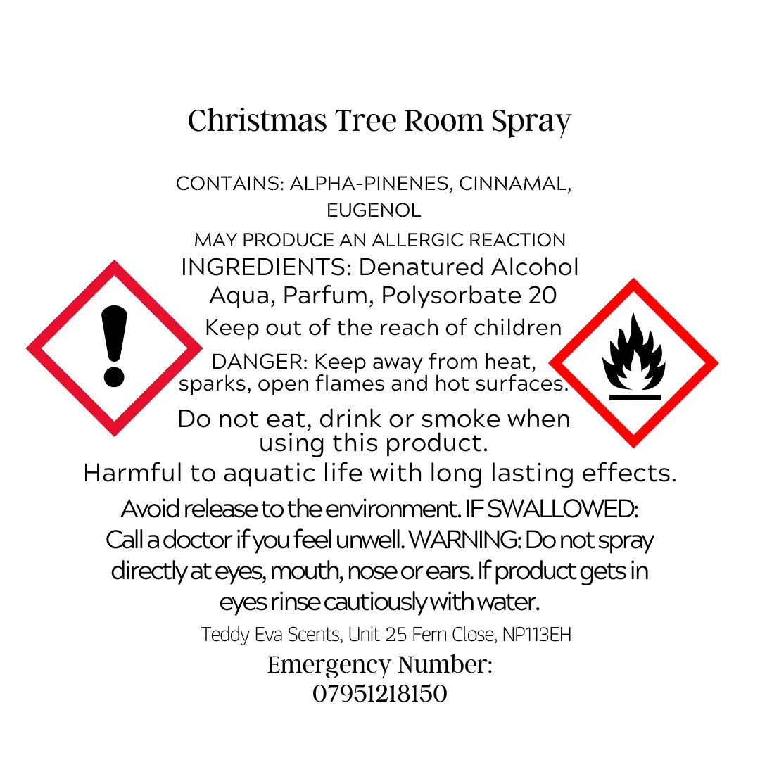 Christmas Tree 150ml Room Spray