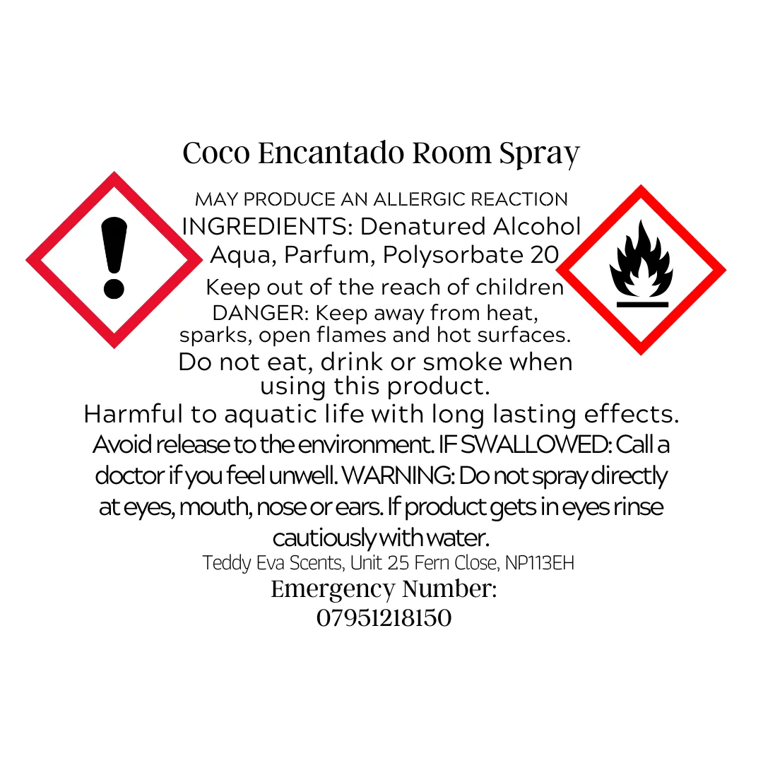 Coco Encantado 150ml Room Spray