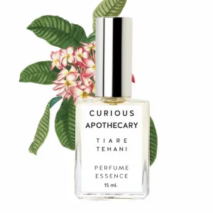 Curious Apothecary Tiare Tehani™ perfume. Island flowers, jasmine, frangipani, tuberose.