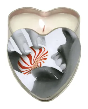 Earthly Body Sun Touched Edible Candle - Heart Tin 4.7 Oz