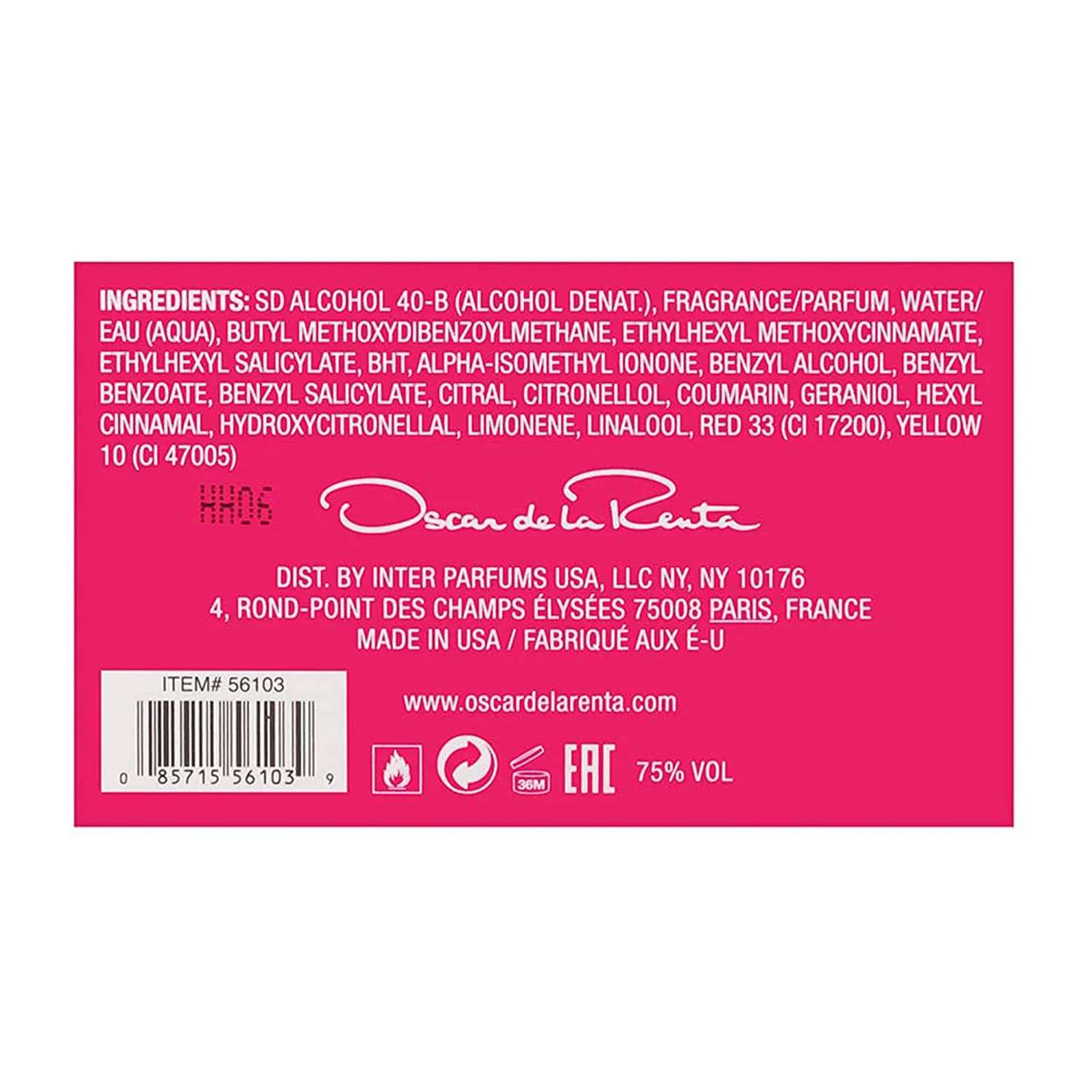 Extra Ordinary Eau De Parfum Spray