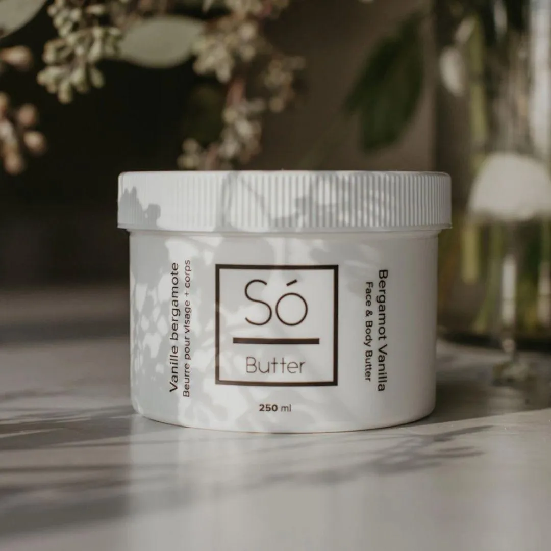face and body butter - bergamot lime