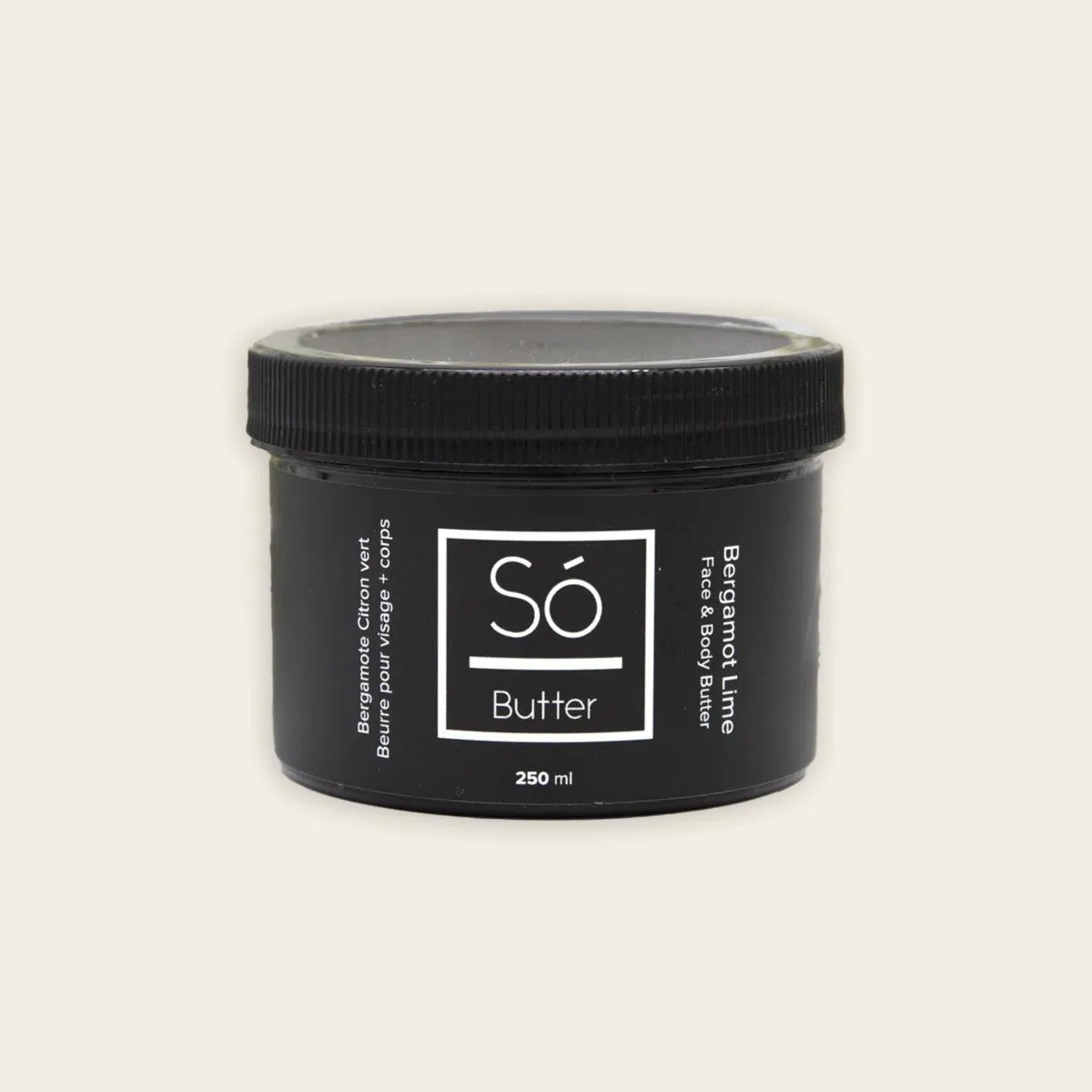face and body butter - bergamot lime