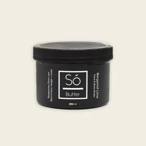 face and body butter - bergamot lime