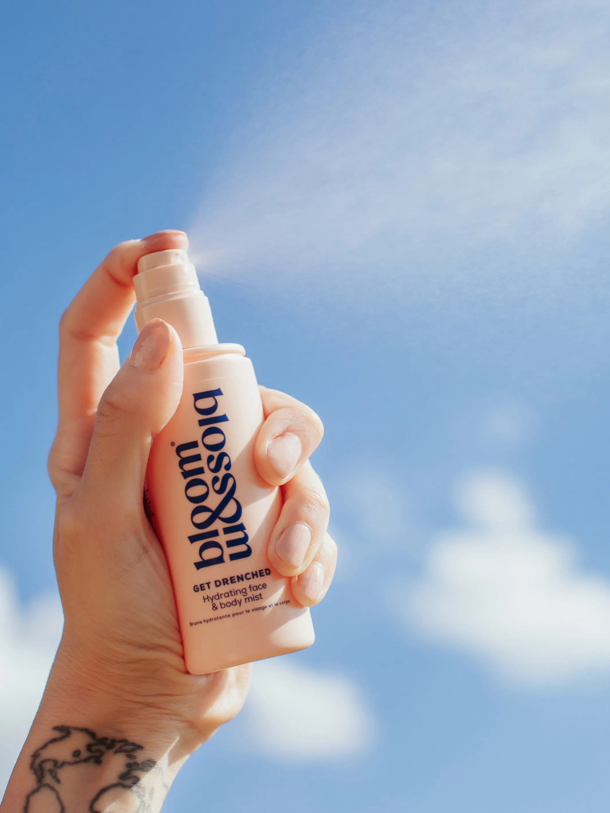 GET DRENCHED _ Hydrating face & body mist