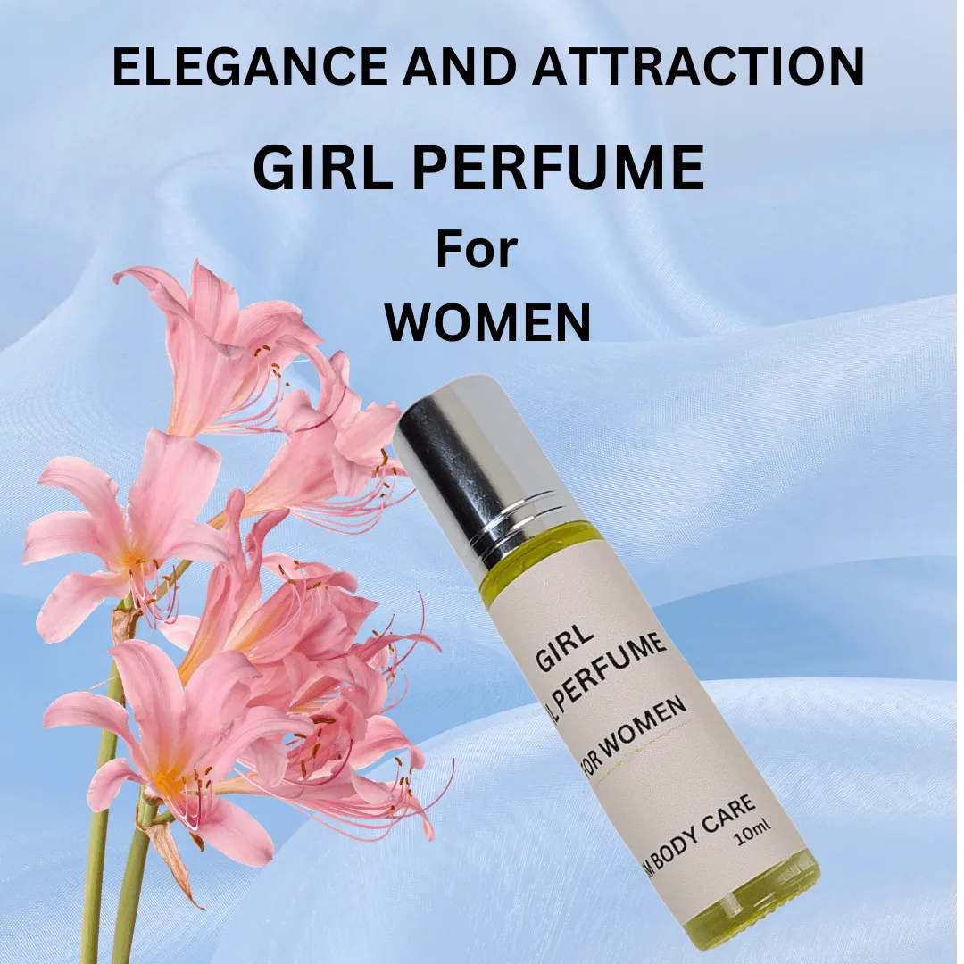 Girl oil perfume
