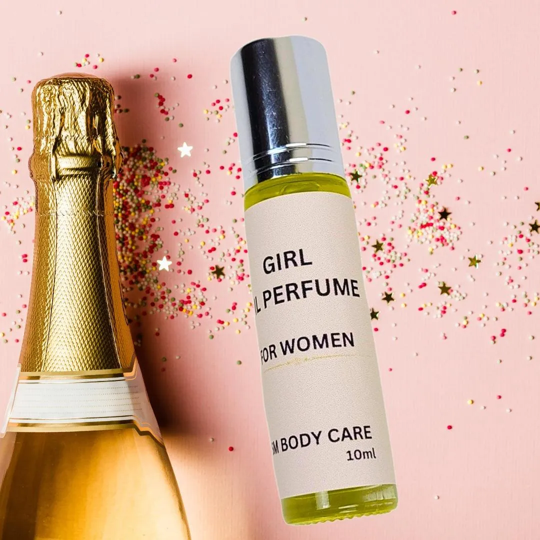 Girl oil perfume
