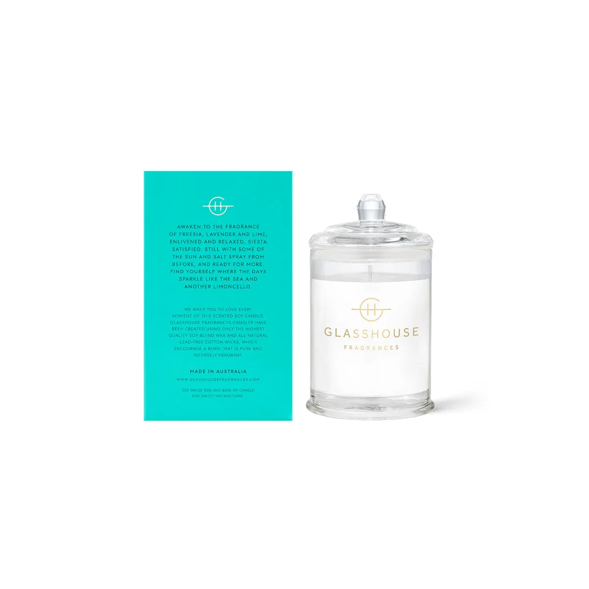 Glasshouse Fragrances Lost In Amalfi Candle 60g