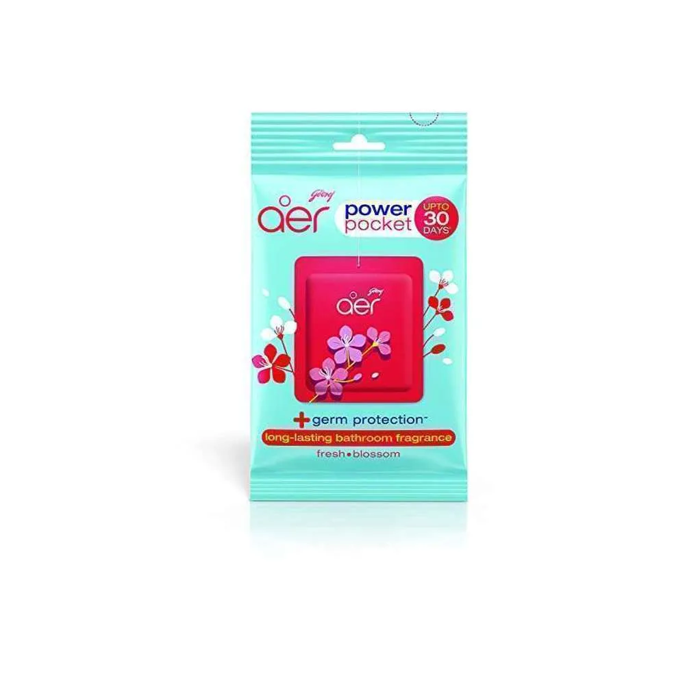Godrej Aer Power Pocket Freshner Fresh Bloom 10g