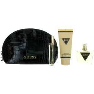 Guess Women's Personal Care Gift Set with Pouch - Seductive Delightful Present