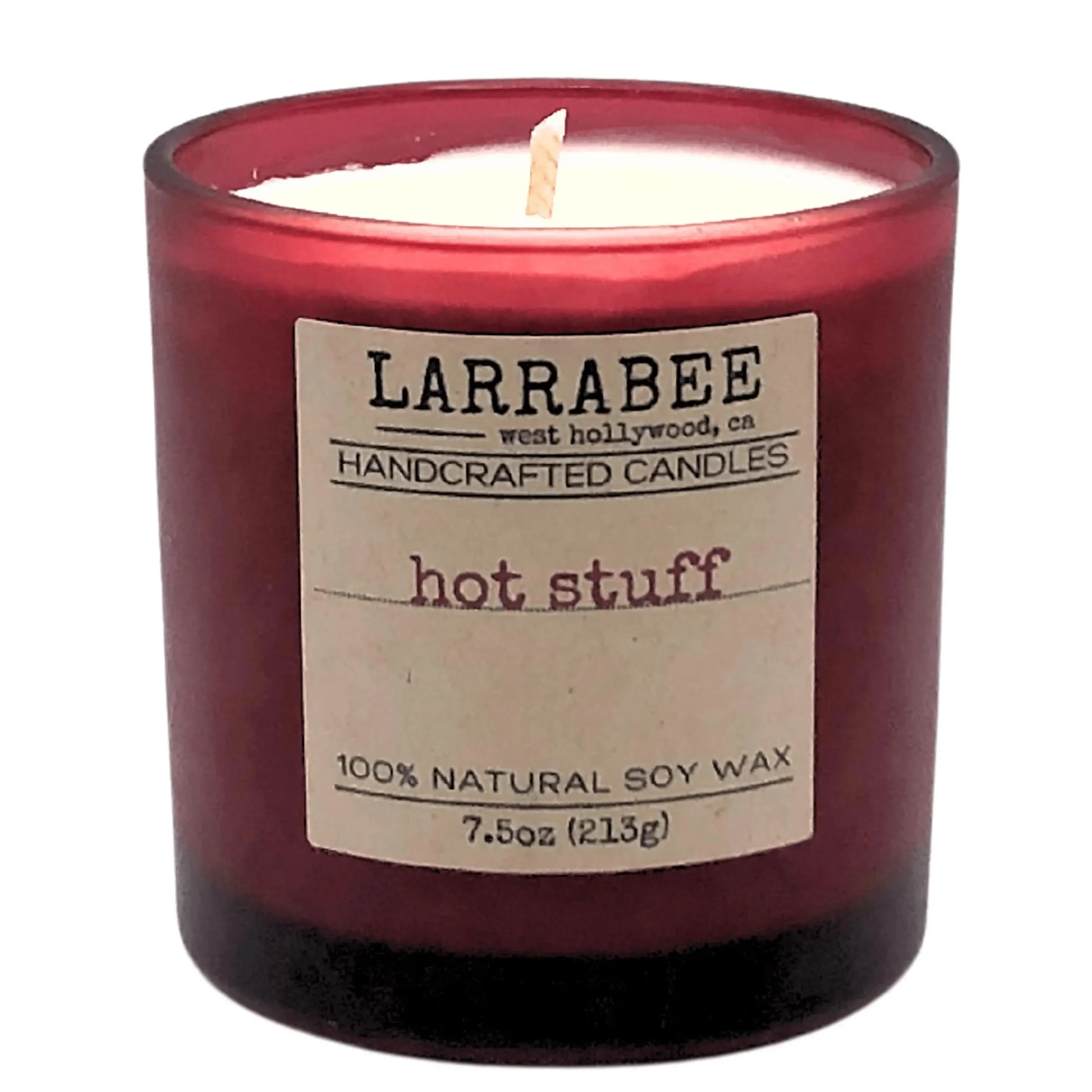 Hot Stuff handcrafted candle
