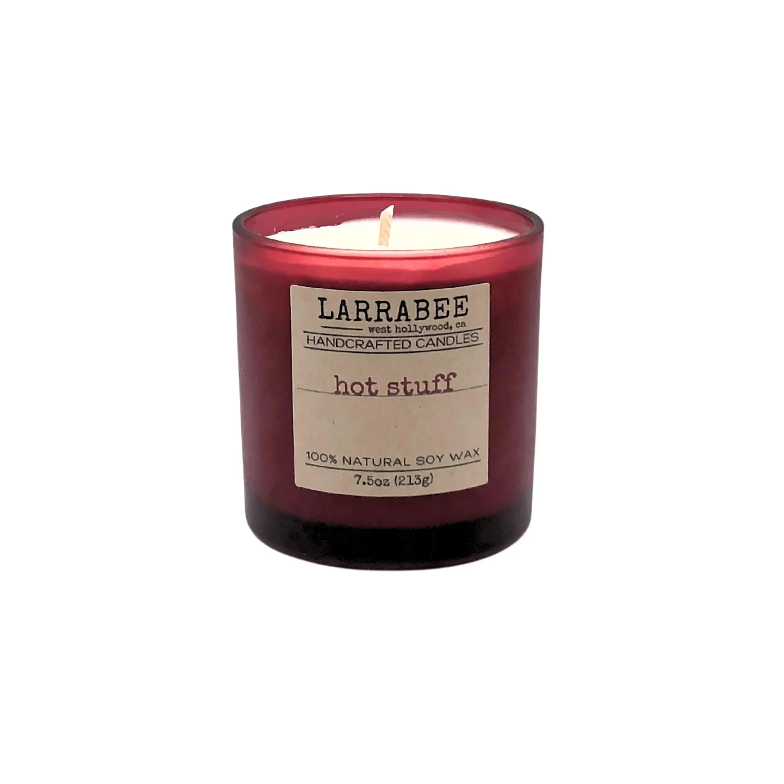 Hot Stuff handcrafted candle