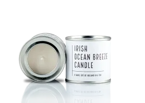 Irish Candle Tin  - Irish Ocean Breeze (Large)