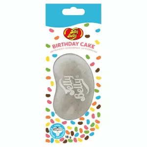 Jelly Belly 3D Gel Birthday Cake Car Air Freshener 18g
