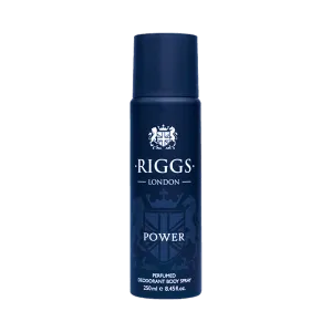RIGGS LONDON POWER DEODORANT BODY SPRAY 250ML