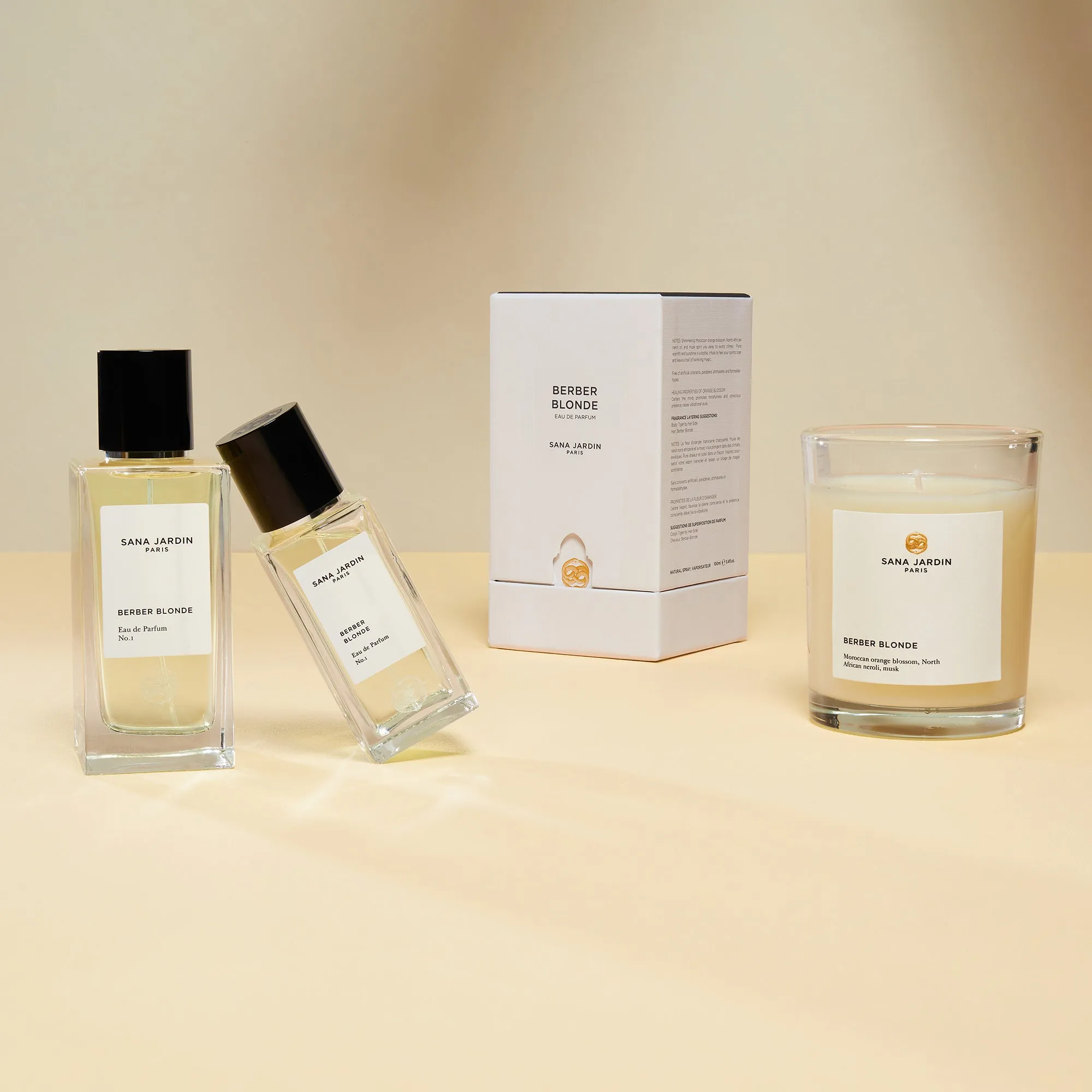 Sana Jardin Berber Blonde Candle  - vegan