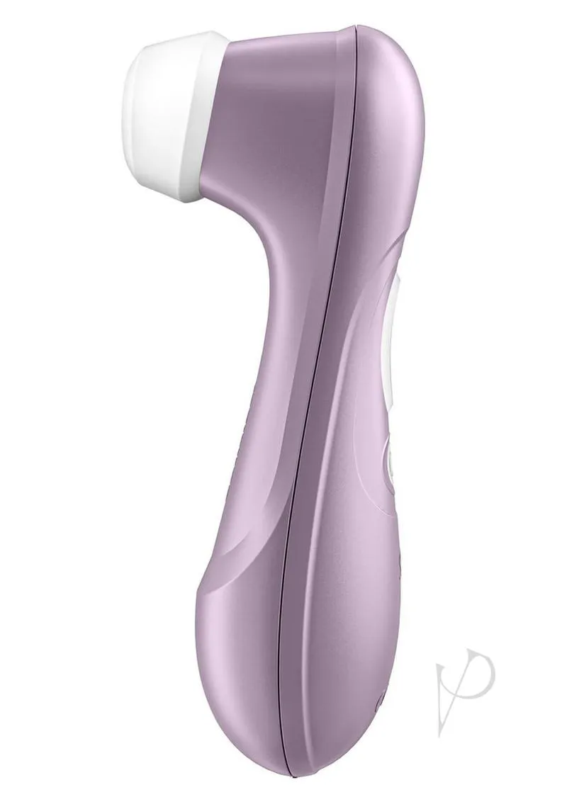 Satisfyer Pro 2 Generation 2 Rechargeable Silicone Clitoral Stimulator 6.5in Purple
