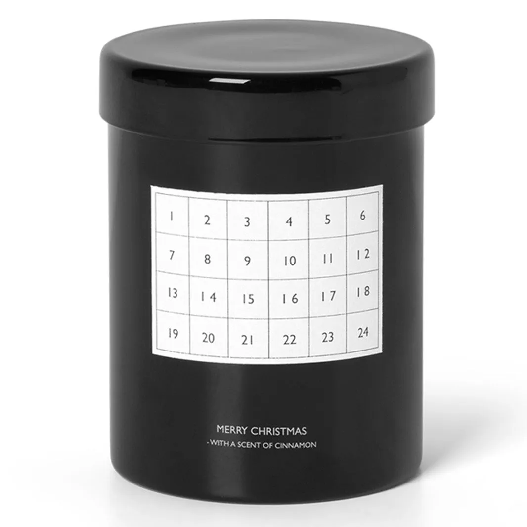 Scented Christmas Calendar Candle