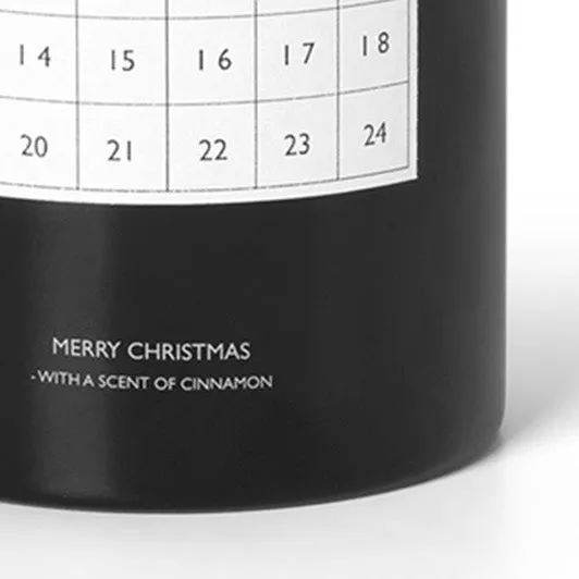 Scented Christmas Calendar Candle