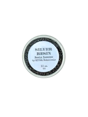 Silver Burning Resin Incense