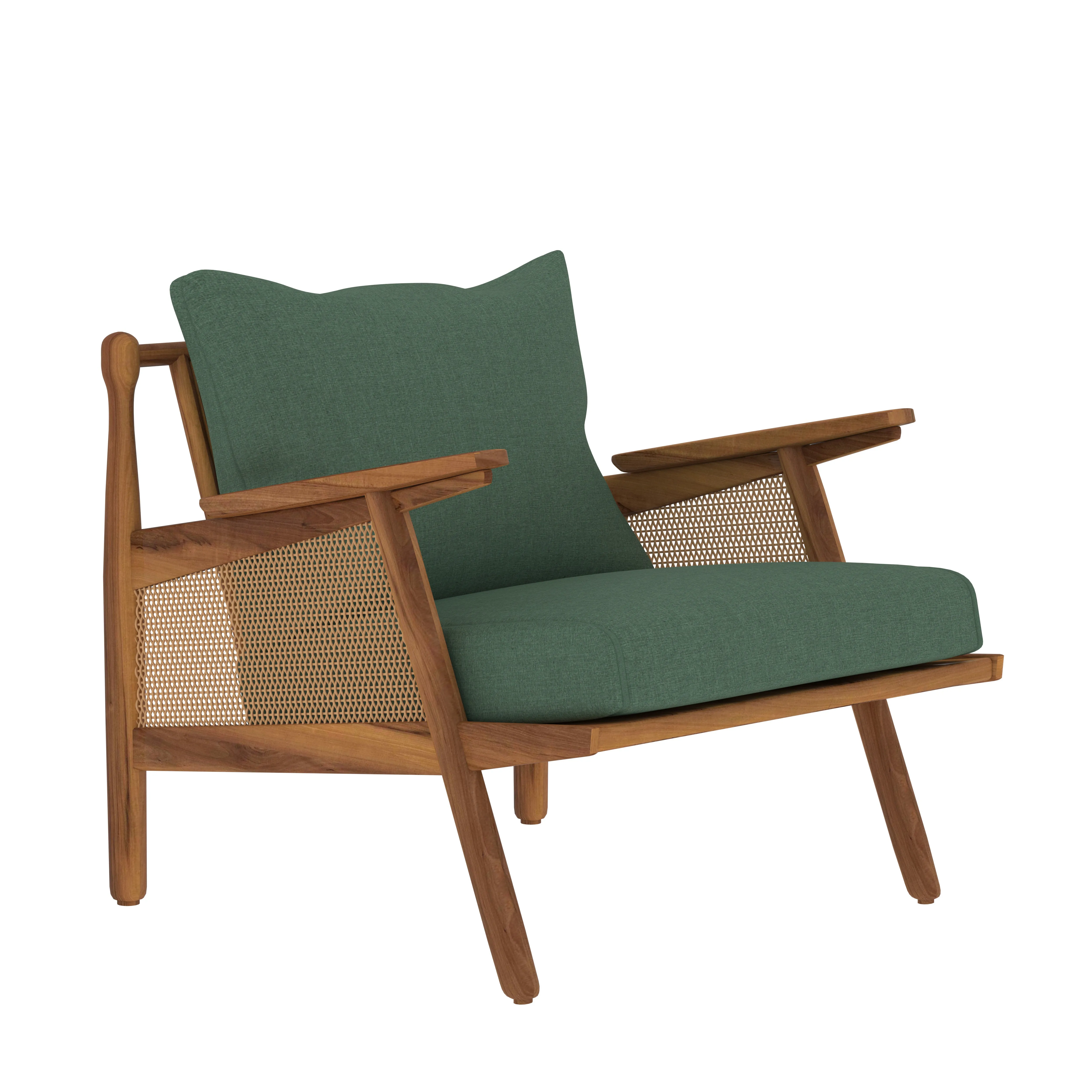 Traditional Soft Comfort Wooden Handmade Classic Arm Chair