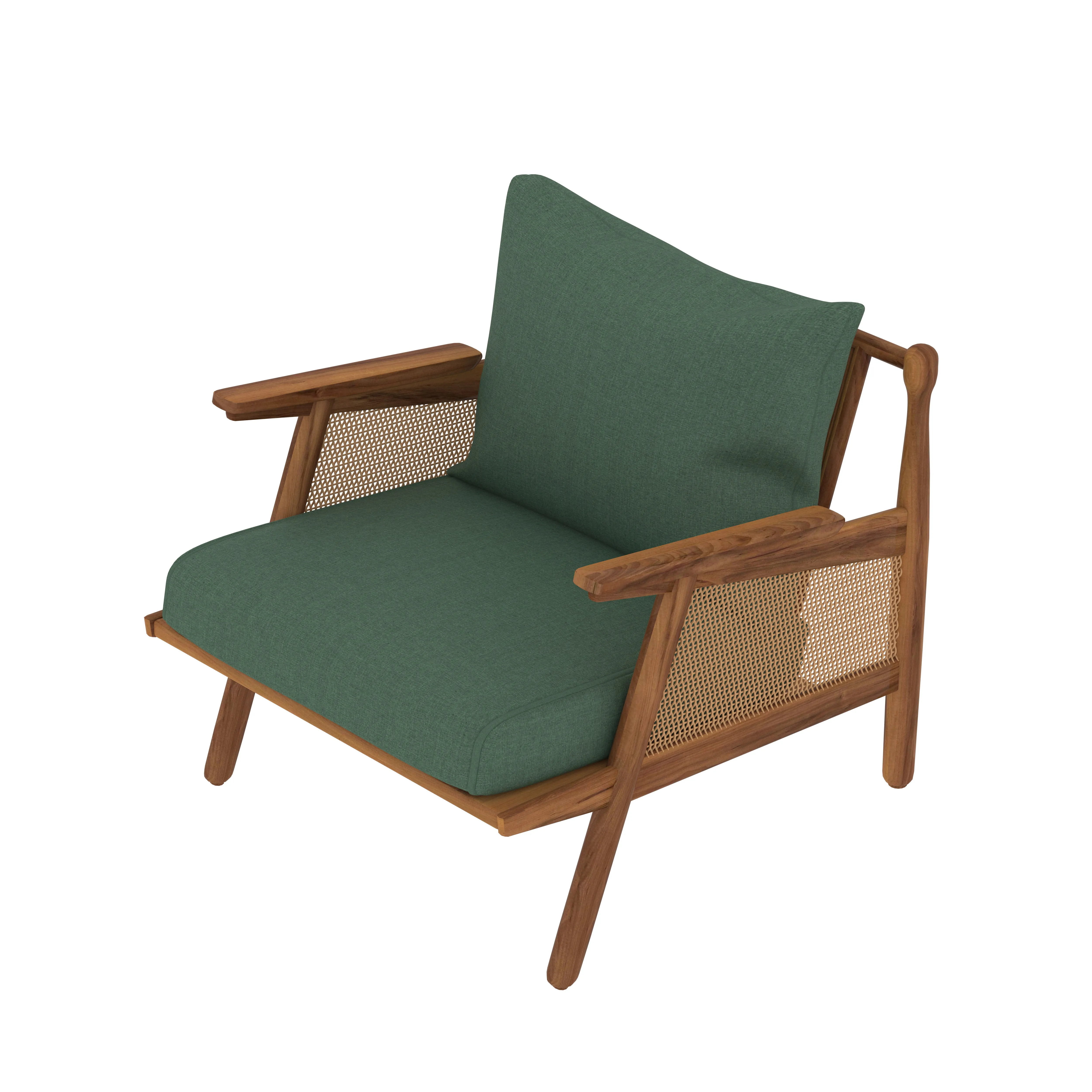 Traditional Soft Comfort Wooden Handmade Classic Arm Chair
