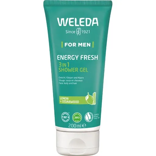 WELEDA for Men Energy Fresh 3in1 Shower Gel