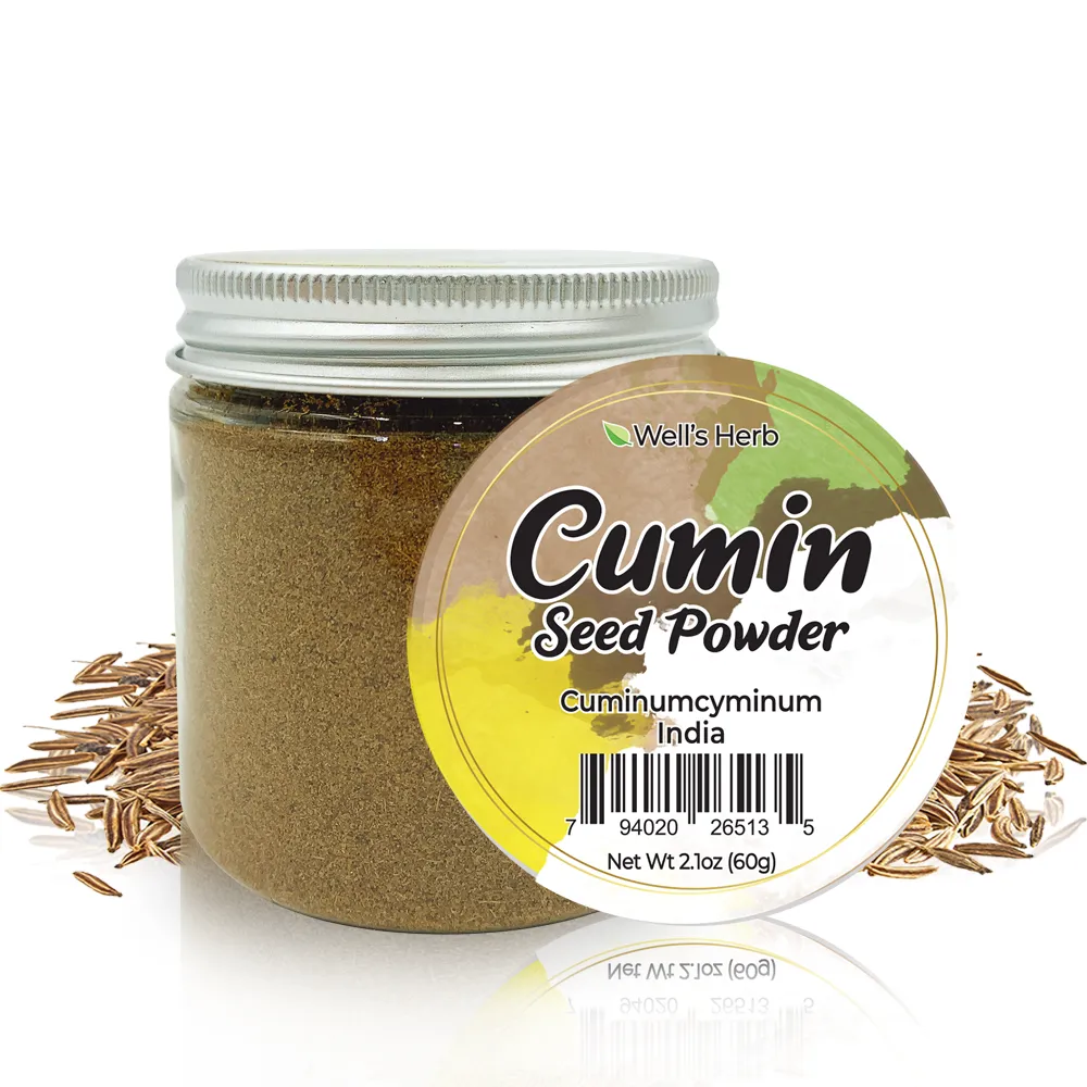 Well's Herb Dried Cumin Seed(Powder) | 2.1 oz.