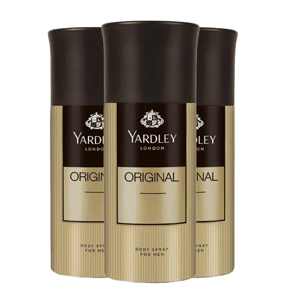 YARDLEY LONDON ORIGINAL BODY SPRAY 150ML