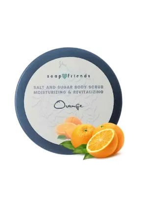 Zesty Citrus Glow - Orange Body Scrub by Soap&Friends-200ml